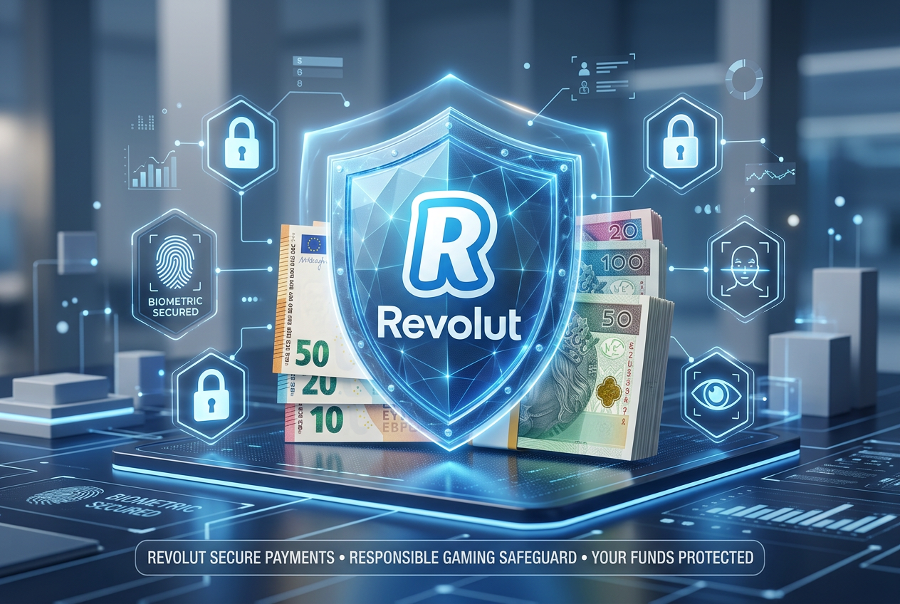 System zabezpieczeń Revolut i narzędzia do kontroli budżetu gracza